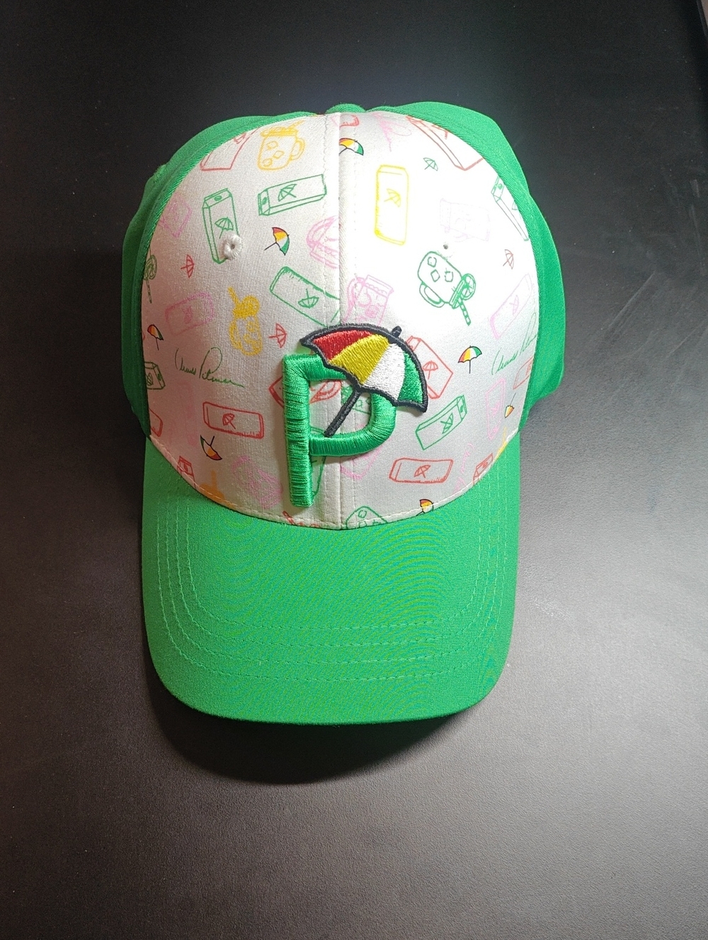 Green & White Baseball Puma X Arnold Palmer Cap
